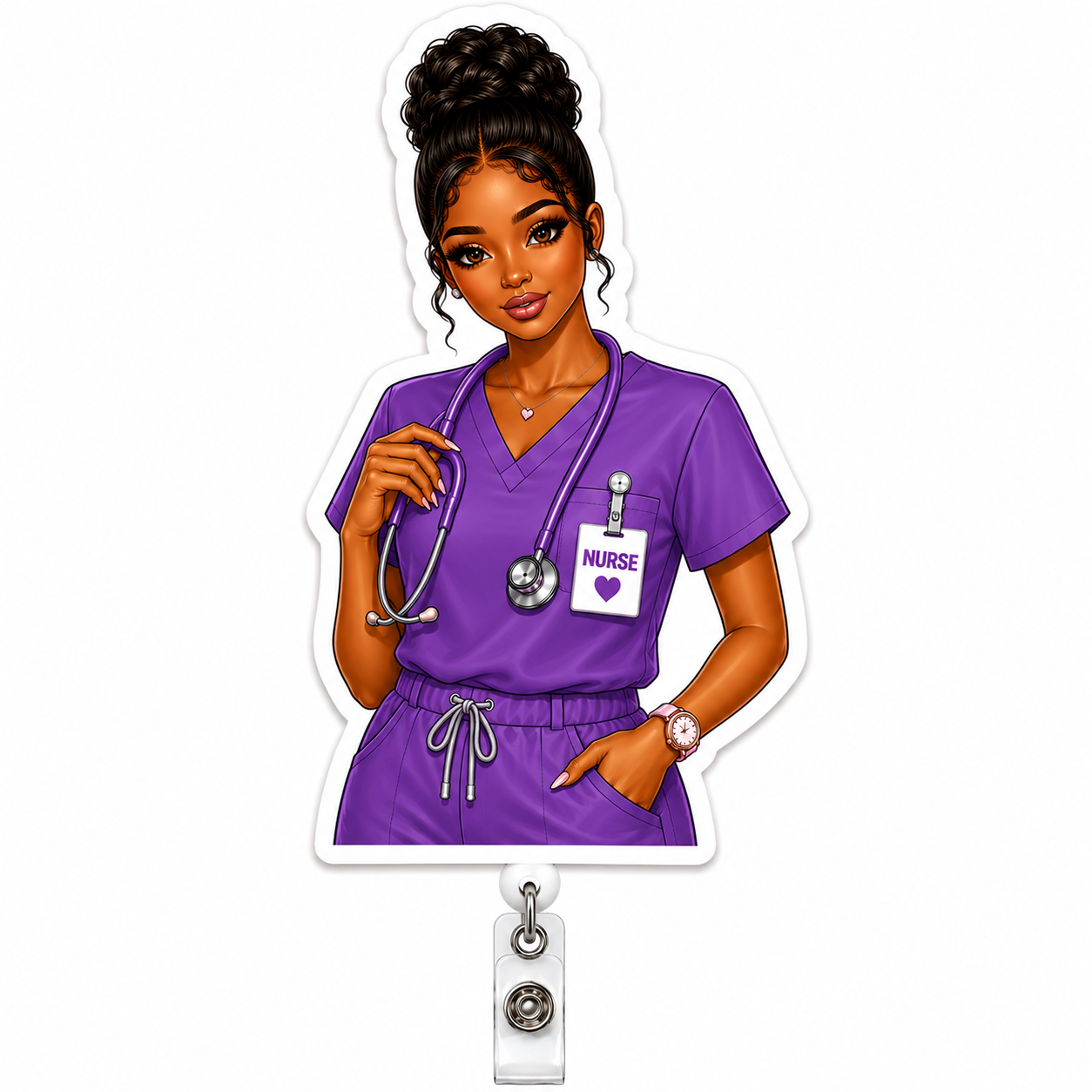 Nurse Badge Reel #7