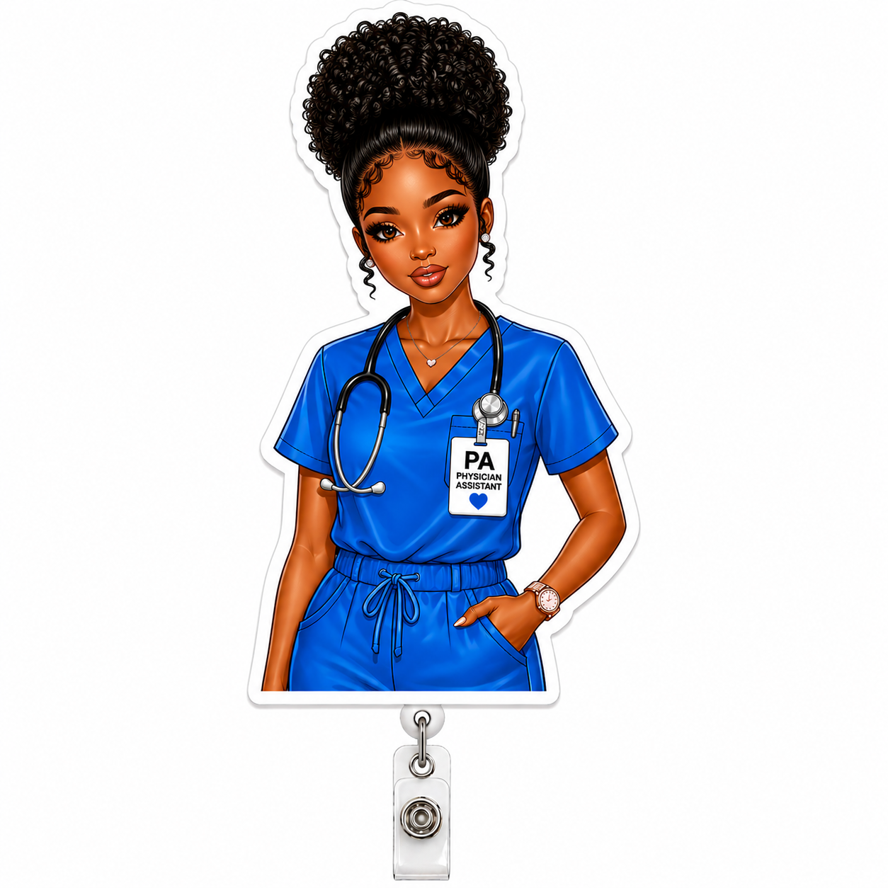 Physician Assistant (PA) Badge Reel #4