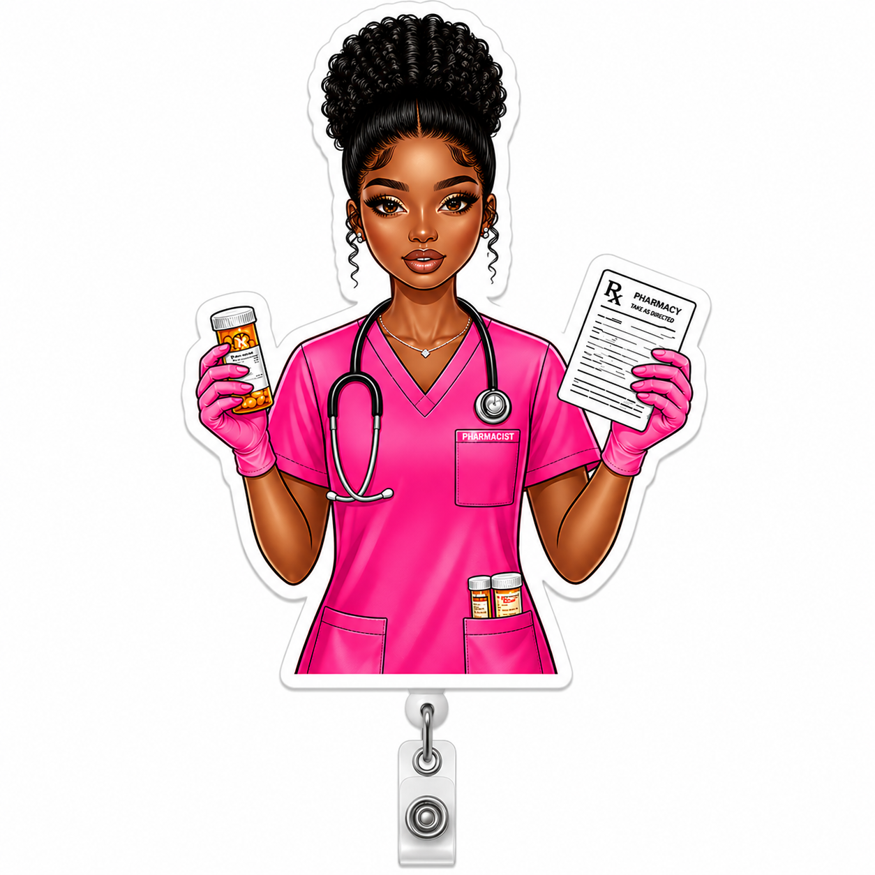 Pharmacy Badge Reel #1