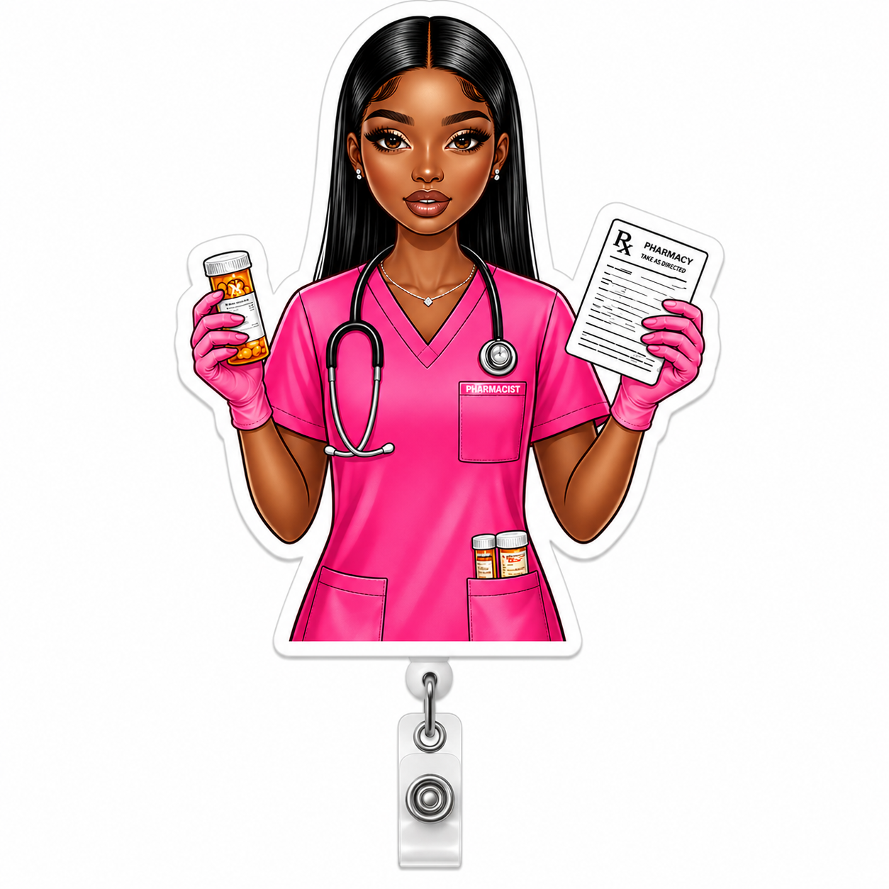 Pharmacy Badge Reel #2