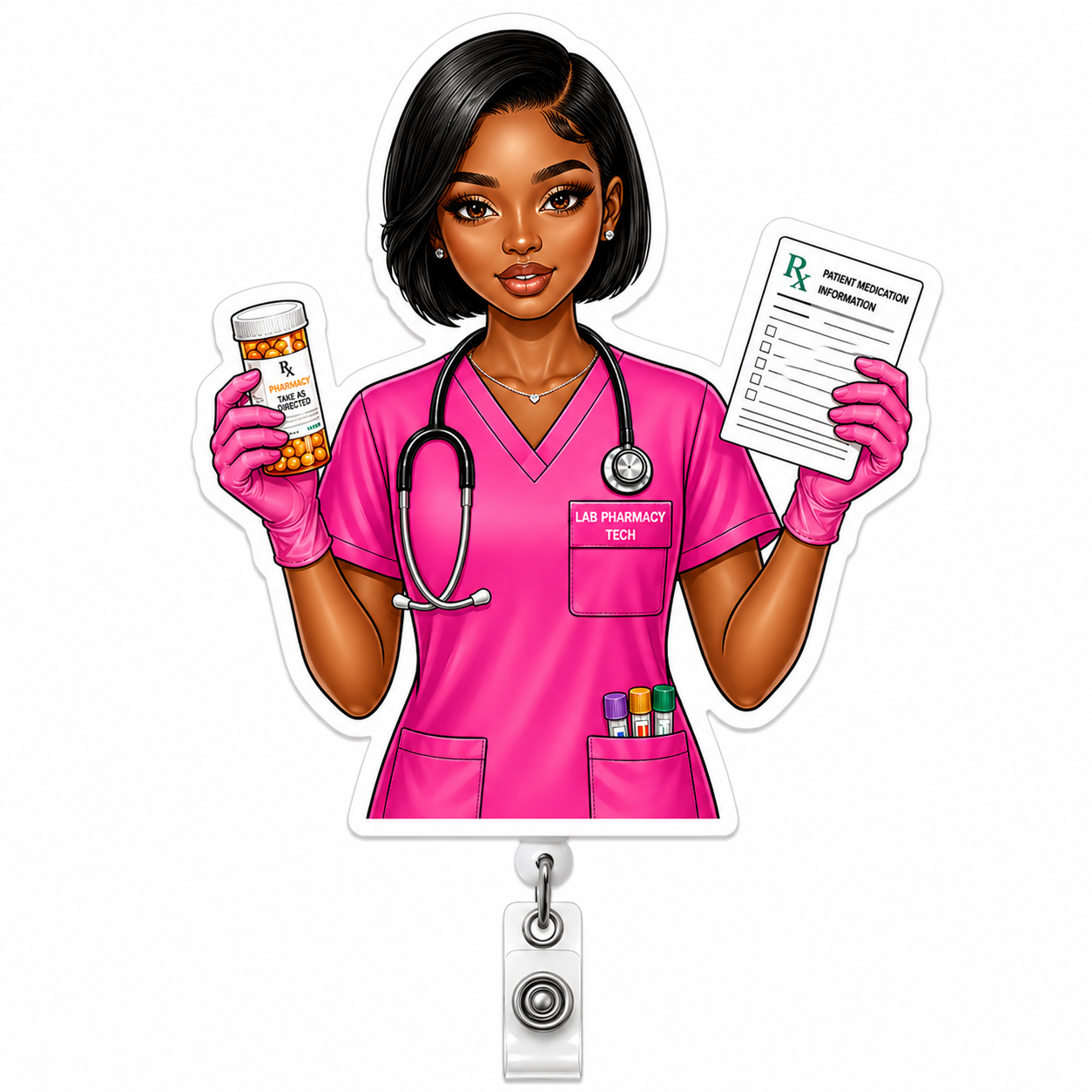 Pharmacy Badge Reel #3