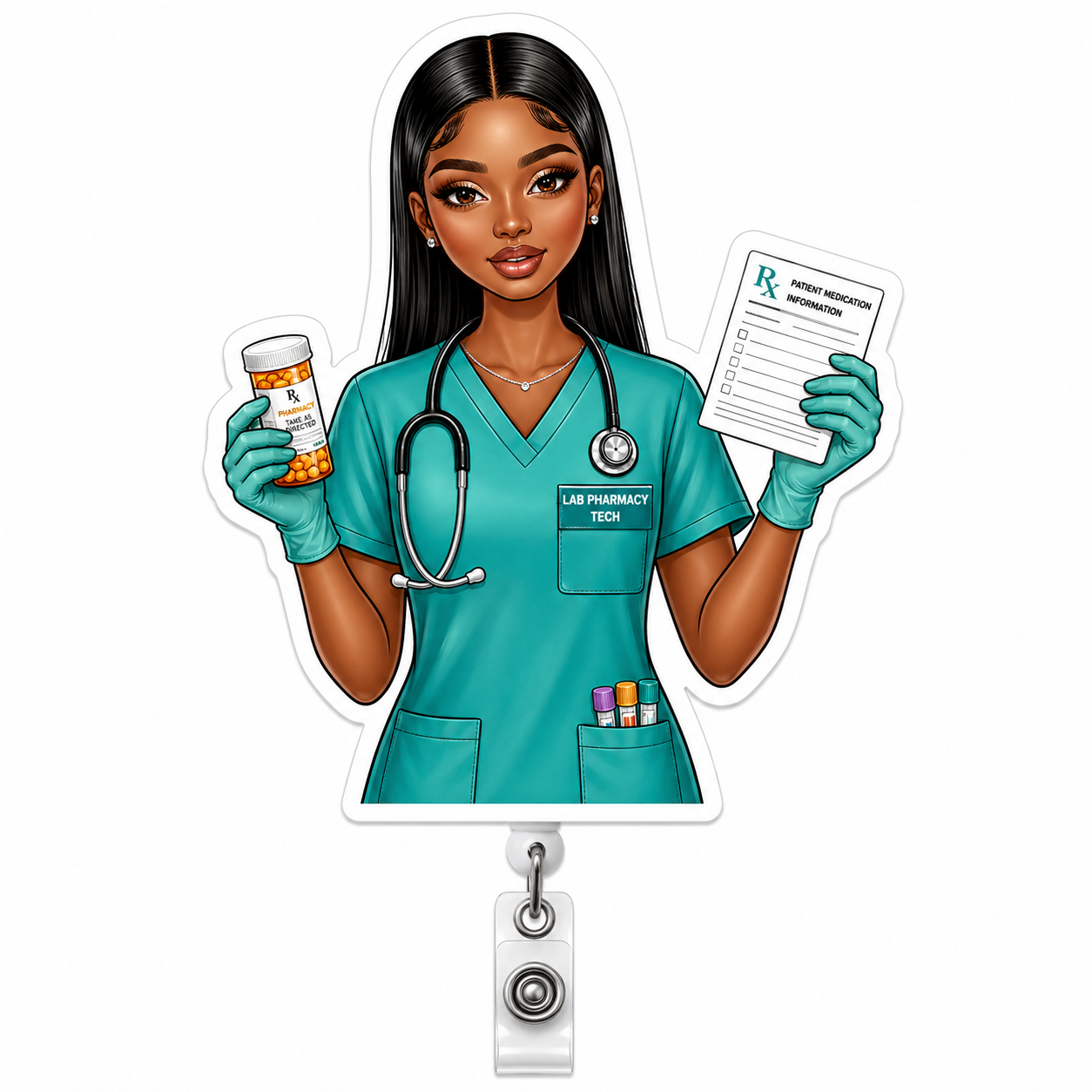 Pharmacy Badge Reel #4